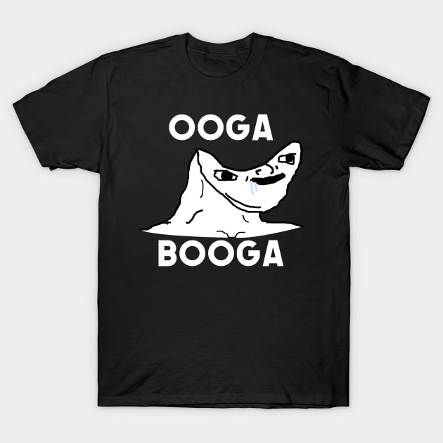 Ooga Booga Brainlet Meme T-Shirt by artsylab